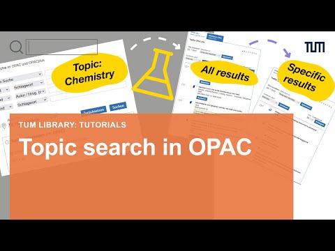 How to research your topic in the OPAC and OPACplus