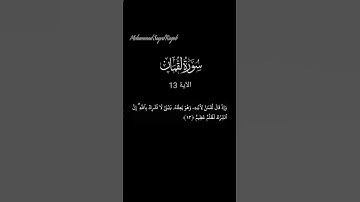 سورة لقمان  - الآية 13