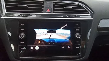 Screen2Auto и Android Auto Полное зеркало на ГУ Volkswagen Tiguan