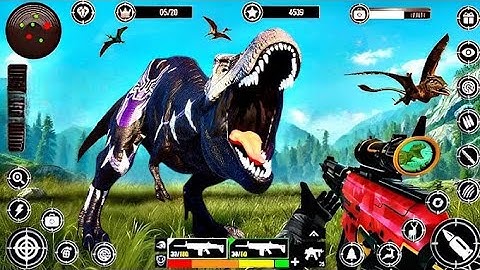 Dinosaur Game: Jurassic Dino Hunter Game – Android Gameplay