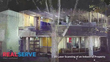 Realserve 3D Laser Scan of an Industrial Building