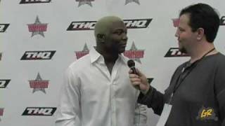 Shelton Benjamin walks off Set