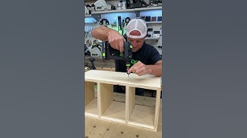 Drill with precision using Festool
