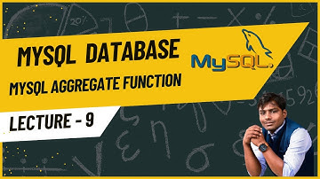 SQL lecture - 9 | Aggregate Functions | NMD PVT LTD