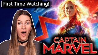 Captain Marvel | First Time Watching! | Movie REACTION!