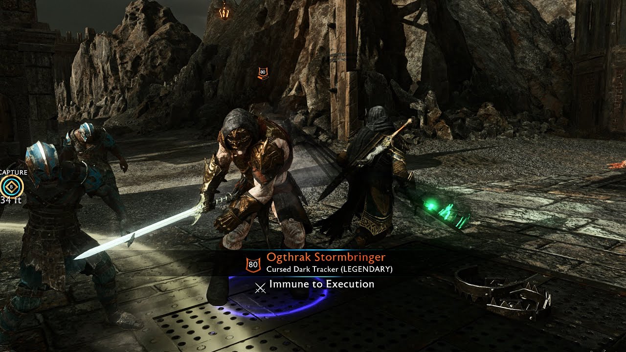 Shadow of war - attacking another requested semi hacked fortress