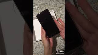 распаковка IPhone 11 белый