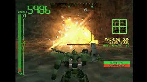 Armored Core (PS1) - Project Phantasma Mission 5B: The Underground Maze