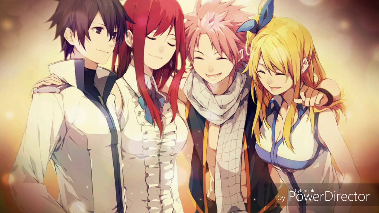 Nightcore Towa No Kizuna Op 9 Fairy Tail Lyrics Youtube