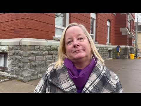 Cornerstone Wrapped in Courage Flag Cobourg November 25, 2021