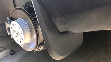 VW Alltrack: OEM splash guards Install