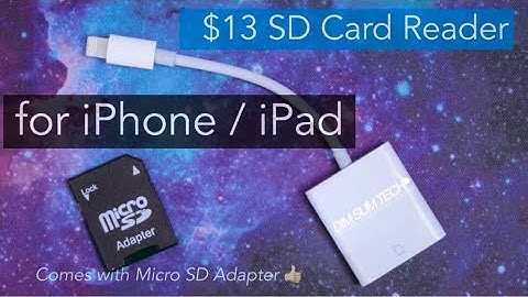 $13 SD card to Lightning Adapter / Reader from Amazon Review - Should You get Apple’s Instead?