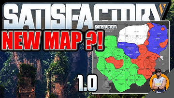 A whole NEW Satisfactory MAP...?! I Satisfactory UPDATE talk [EN]