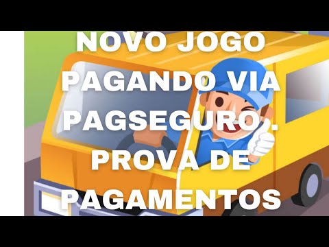 LANÇAMENTO JOGO PAGANDO NO PAGSEGURO . PROVAS DE PAGAMENTOS NO VIDEO 💸💸💸💸🙏