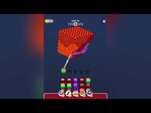Cube Land Hard Puzzle Game Level 163 Walkthrough and Solution