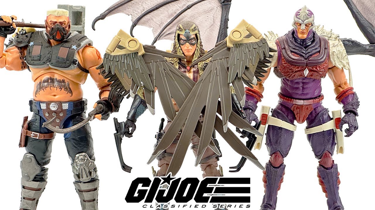 GI Joe Classified Series Talon, Road Pig & Nemesis Enforcer Review!