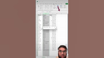 Take unique values using filter #excel #filter #unique #value