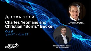 Atombeam Webinar with Charles Yeomans, Chairman &amp; CEO