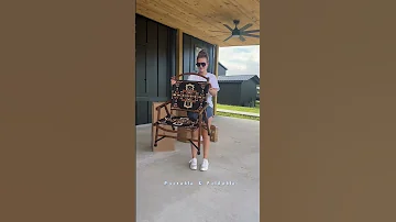 Unboxing the Anifurry Wooden Camping Chair - Easy Setup & Review!