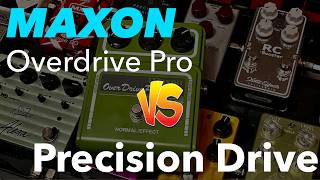 Maxon Overdrive Pro OD820 vs Precision Drive (Boosting Diezel Herbert)