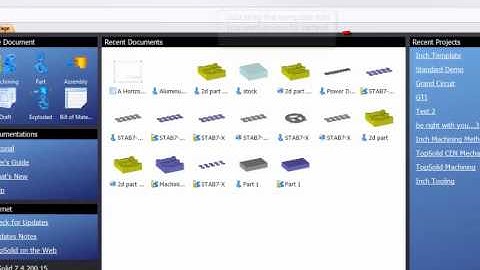 Create a Project Template in TopSolid 7