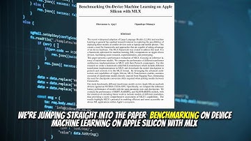 Benchmarking On-Device Machine Learning on Apple Silicon with MLX (Oct 2025)
