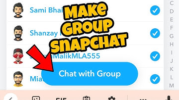 🏘️How To Make Group Chat on Snapchat 2025 (Android / iPhone)