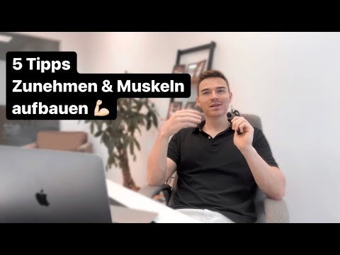 5 Tipps um zuzunehmen und Muskeln aufzubauen - schneller zunehmen Tipps