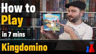 How to play Kingdomino boardgame - Full teach + Visuals - Peaky Boardgamer screenshot 4