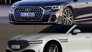 2022 Audi A8 vs 2023 Genesis G90 - Battle for ultimate luxury sedan supremacy