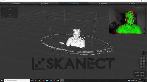 3D scanning and 3D printing myself | kinect scanning