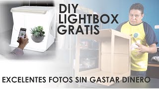 Tutorial como hacer una CAJA DE LUZ para fotografía de producto (DIY Photo Box)