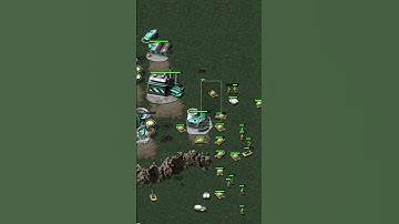 NOD Attack on Base - Command & Conquer Remastered #commandandconquer