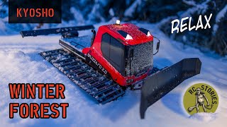 Relaxing forest winter drive with the Kyosho Blizzard!