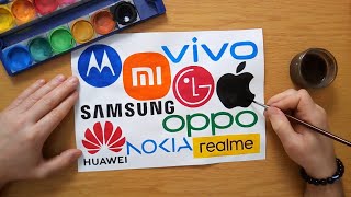 TOP 10 smartphone brands 2024 - SAMSUNG, Apple, HUAWEI, xiaomi, oppo, vivo, realme, NOKIA, LG ..etc.