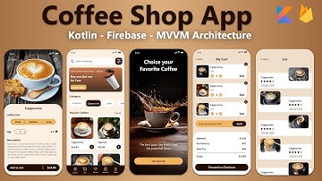 Build a Coffee Shop app with Kotlin & Firebase in Android Studio Project