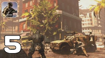 Call of Modern Warfare: Free Commando FPS Game - Stage 5 Part 5 (Android GamePlay Walkthrough)