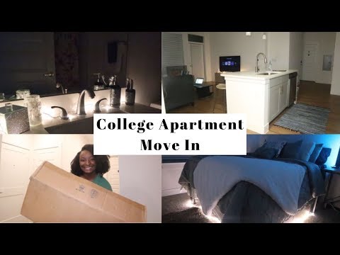 COLLEGE APARTMENT MOVE IN | Texas State |