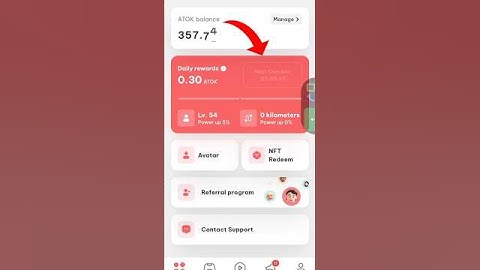 Atok daily check in reward click collect atok. #atok #without #earning #withdraw