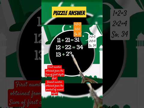 MATH PUZZLE with