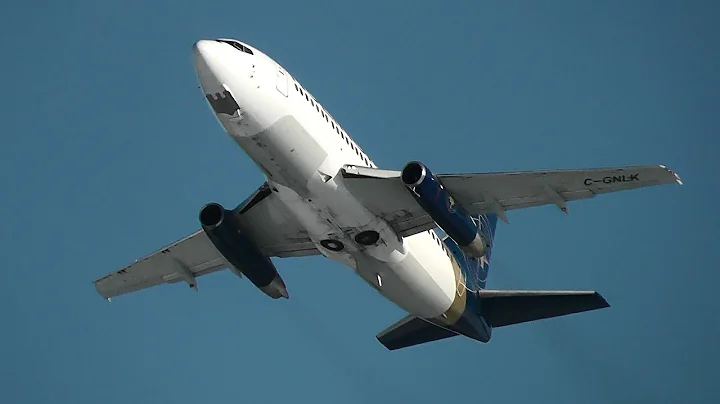 Nolinor | Boeing 737-200 take-off | C-GNLK | Val-d'Or (CYVO)