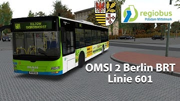 OMSI 2: Berlin BRT | Linie 601 Waldschänke - Sigridshorst #053 | PxlKiing