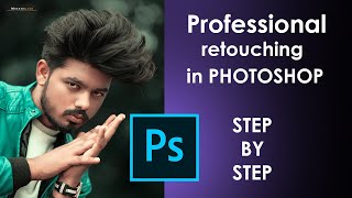Professional retouching in photoshop | step by step in hindi | by mukeshmack