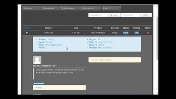 Message Filter: PHP Ticket System