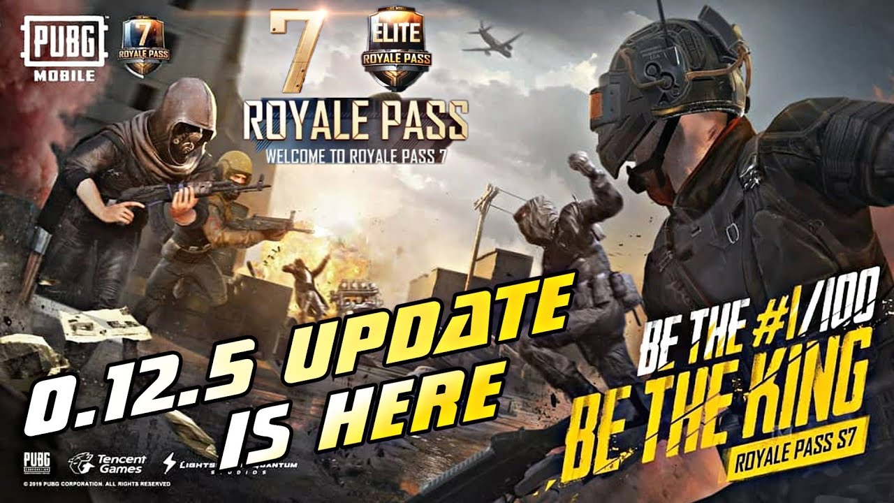 NEW UPDATE 0.12.5 AND PUBG MOBILE SEASON 7 IS HERE - 