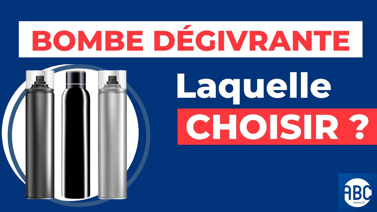 Bombe dégivrante : laquelle choisir ? 