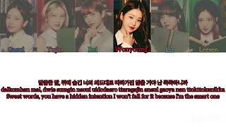 Kitsch by IVE color coded lyrics (Eng/Rom/Han)