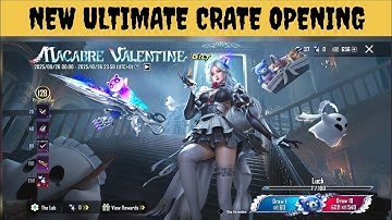 New Macabre Valentine Ultimate Crate Opening | Soulspecter Shredder M762 | PUBG MOBILE | BGMI
