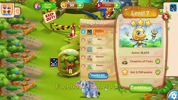FOREST RESCUE : BUBBLE POP | LEVEL 1➖ 10