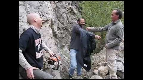 GEO 365 students learn how to take samples in the the Pyrenees, Spain